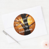 Sticker Rond Bonnes oeuvres du bénévole de l'Hospice (Enveloppe)