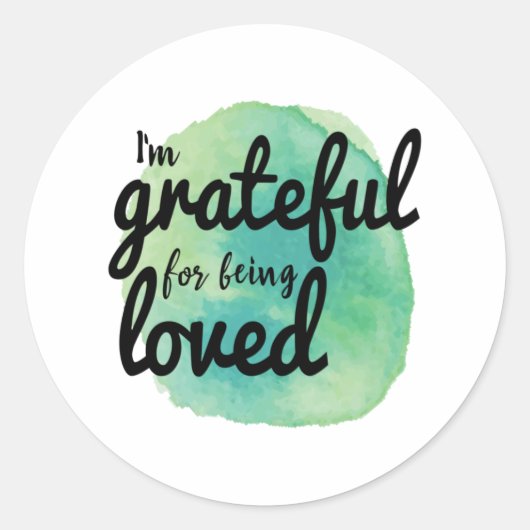 Sticker Rond bonnes vibrations positives pour les travailleurs (Devant)