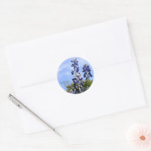 Sticker Rond Bonnets bleus du Texas (Enveloppe)
