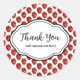 Sticker Rond Bonnets de Merci personnalisables