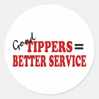 Sticker Rond Bons conseils= Meilleur service