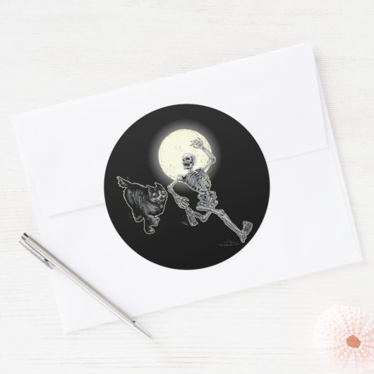 Sticker Rond Bons rapides (Enveloppe)