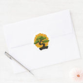 Sticker Rond Bonsai Tree Lover (Enveloppe)