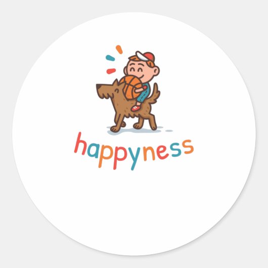 Sticker Rond Bonté (Devant)