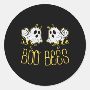 Sticker Rond Boo Bees Fun Couples Halloween Costume Pour Adulte