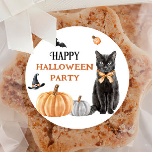 Sticker Rond Boo Cute Ghost