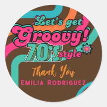 Boogie d'anniversaire Retro Disco sur mesure 70's 