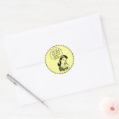 Sticker Rond Book Club - I Hope - Retro (Enveloppe)