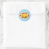 STICKER ROND BOOM (Sac)