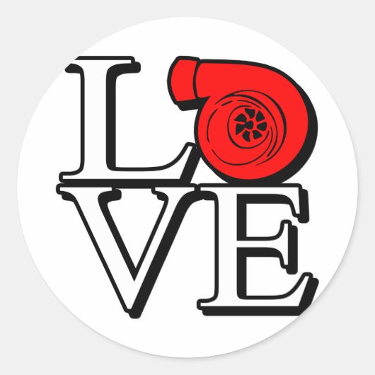 Sticker Rond Boost Love (Devant)