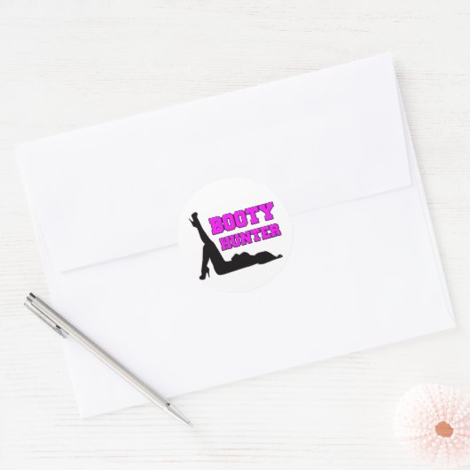 Sticker Rond Booty Hunter (Enveloppe)