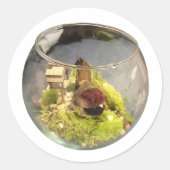 Sticker Rond borb planetarium (Devant)