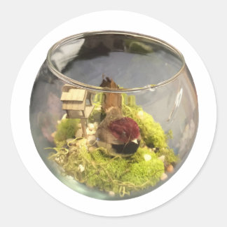 Sticker Rond borb planetarium