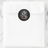 Sticker Rond Bord de la Galaxie (Sac)
