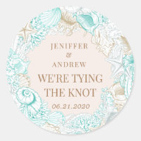 bord de mer enregistrer la date monogramme