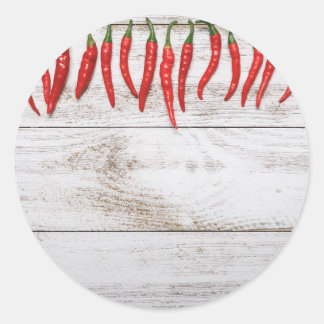 Sticker Rond Border de Pepper
