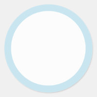 Bordure bleu ciel pâle vide