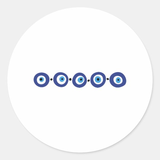 Sticker Rond Bordure des yeux (Devant)