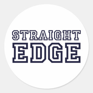 Sticker Rond Bordure droite