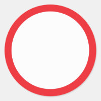 Bordure rouge vierge