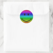Sticker Rond Borg Rainbow (Sac)