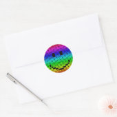 Sticker Rond Borg Rainbow (Enveloppe)