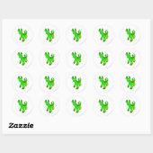 Sticker Rond Bori Glissant (Feuille)