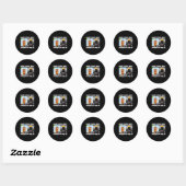 Sticker Rond Born Dilly Dally Forced Lock (Feuille)