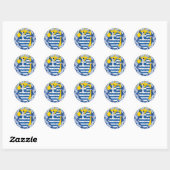 Sticker Rond Bosnie Indépendance grecque Grèce Grèce (Feuille)