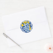 Sticker Rond Bosnie Indépendance grecque Grèce Grèce (Enveloppe)