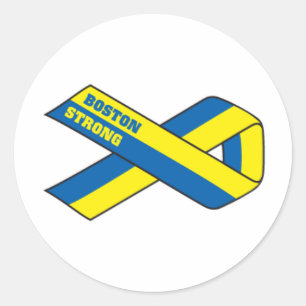 Sticker Rond Boston Strong