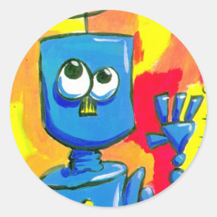 Sticker Rond bot001.07