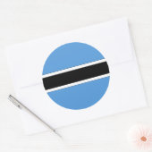 Sticker Rond Botswana (Enveloppe)