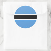 Sticker Rond Botswana (Sac)