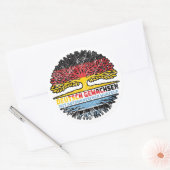 Sticker Rond Botswana Botswana (Enveloppe)