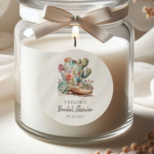 Sticker Rond Bottes et Fête des mariées occidentale bulle