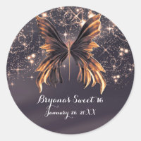 Bouche en or Imaginaire papillon