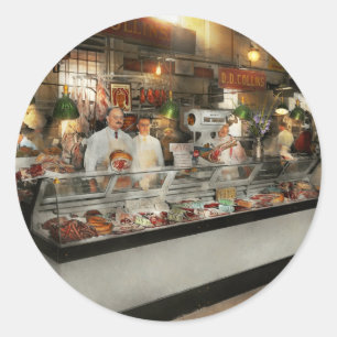 Sticker Rond Boucher - DD Collins Boucher 1915