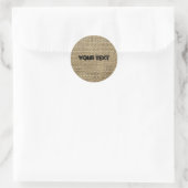 Sticker Rond Boucle (Sac)