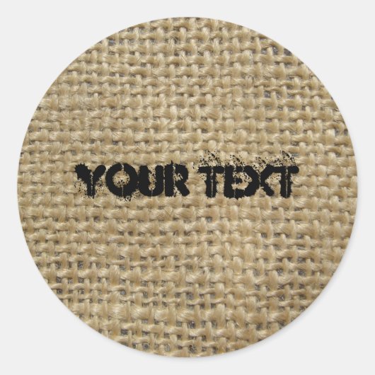 Sticker Rond Boucle (Devant)