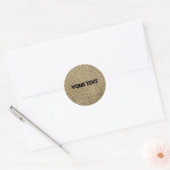 Sticker Rond Boucle (Enveloppe)