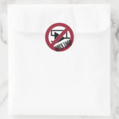Sticker Rond Boucle ouverte (Sac)