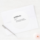STICKER ROND BOUCLEDOR (Enveloppe)