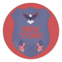 Bouclier patriotique de fierté de l'État de New Yo