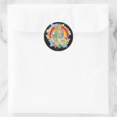 Sticker Rond Bouddha Nirvana (Sac)
