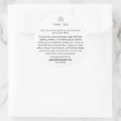 Sticker Rond Bougie (Sac)