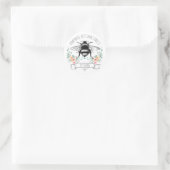 Sticker Rond Bougies de cire pour abeilles maison Whimsical Éti (Sac)