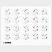 Sticker Rond Boulangerie (Feuille)