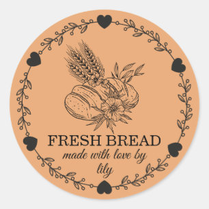 Sticker Rond Boulangerie au levain