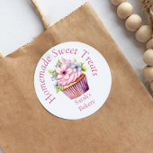 Sticker Rond Boulangerie Cute Emballage d'aquarelle